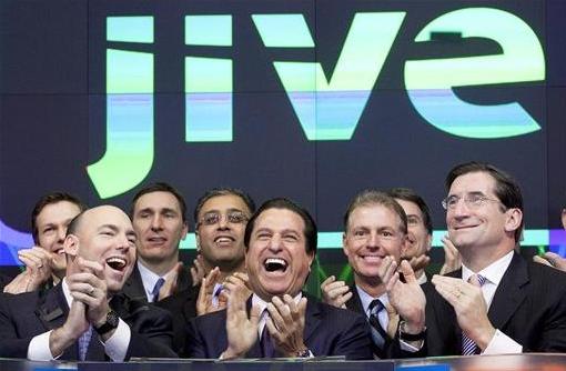Первичные торги Jive: готовы ли компании к социальным сетям для сотрудников?