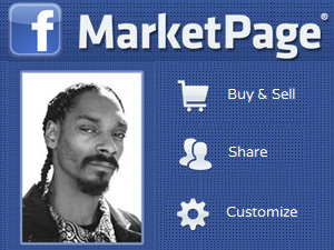 Звезда хип-хопа Снуп Дог приглашает торговать на его странице в Facebook