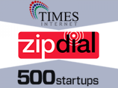 Индийская мобильная платформа ZipDial привлекла инвестиции от 500 Startups