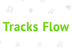 Tracks Flow — современный проигрыватель музыки из открытых источников