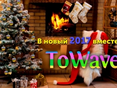 В новый год вместе с ToWave.ru
