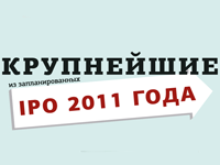 Инфографика: крупнейшие IPO 2011 года