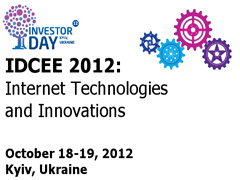 18-19 октября в Киеве состоится международная конференция IDCEE