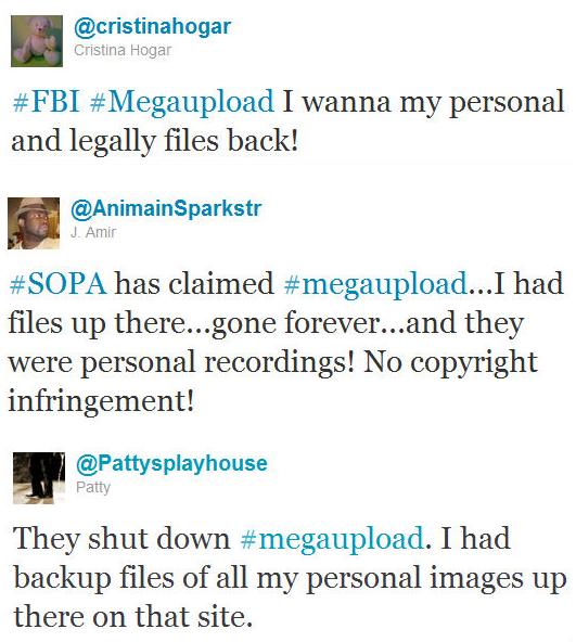 Негодование в Twitter: ФБР, верните мне файлы, которые я хранил на Megaupload