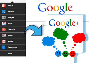 Google продвигает себя с помощью своей социальной сети