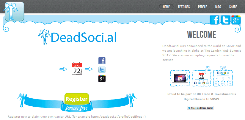 DeadSoci.al – сервис, дарующий цифровое бессмертие всем зависимым от социальных сетей