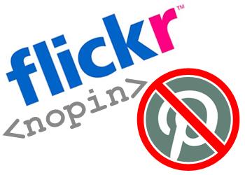 Flickr внедрил тег, предотвращающий попадание изображений в Pinterest