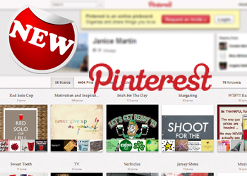 Pinterest усовершенствовал пользовательские страницы