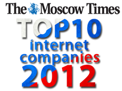 The Moscow Times опубликовал Топ 10 российских интернет-компаний 2012