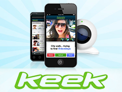 Социальная сеть для микро-видеороликов Keek привлекла $18 млн.