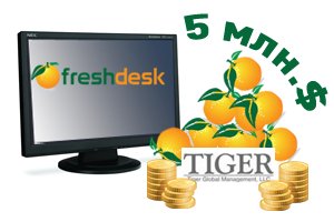 Freshdesk привлек $5 млн. долларов во втором раунде финансирования от TigerGlobal