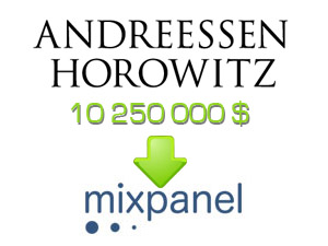 Стартап веб-аналитики Mixpanel получил $10,25 млн. инвестирования серии А