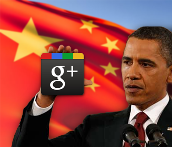 Страница президента Обамы в Google+ завалена камментами на китайском