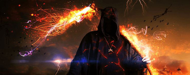 Создание ярких и фееричных огненных эффектов 42 урока по созданию в Photoshop сказочных изображений в стиле фэнтези