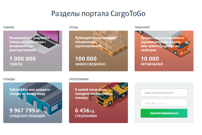 CargoToGo: комфортная экосистема для бизнеса