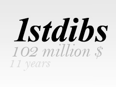 Аукцион антиквариата 1stdibs привлёк за год $102 млн.