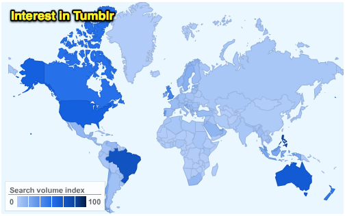 Исследование: Pinterest обогнал Tumblr по популярности в США