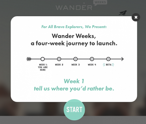 Стартап Wander открылся для бета-тестирования
