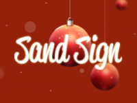 Sand Sign — создание оригинальных подарков