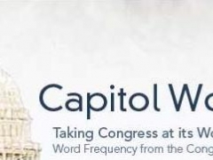 Capitol Words – аналог Google Trends для конгрессменов
